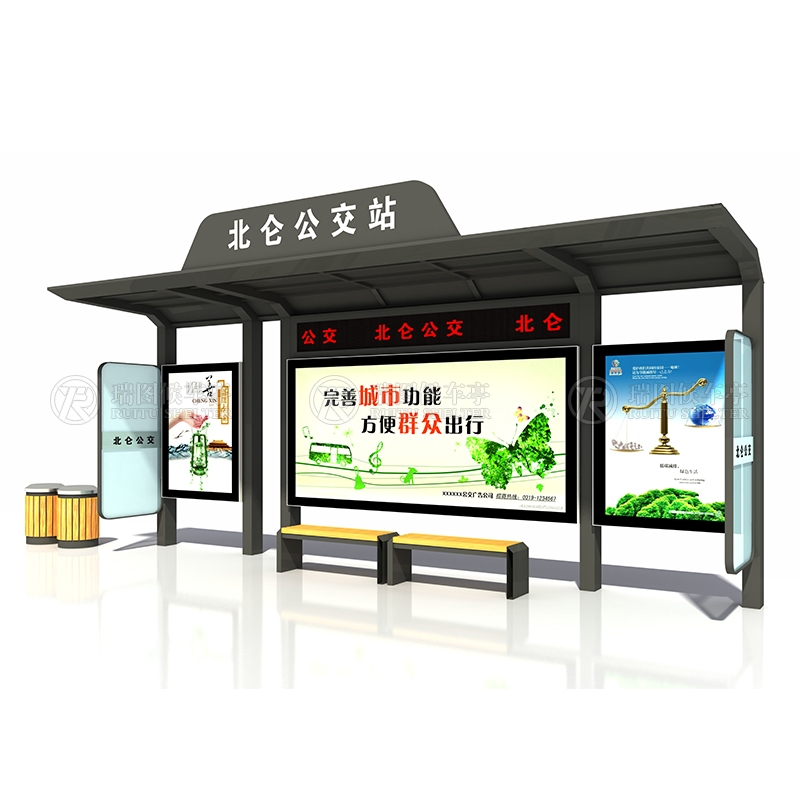 候車(chē)亭站臺(tái)功能定制，打造人性化公共交通空間